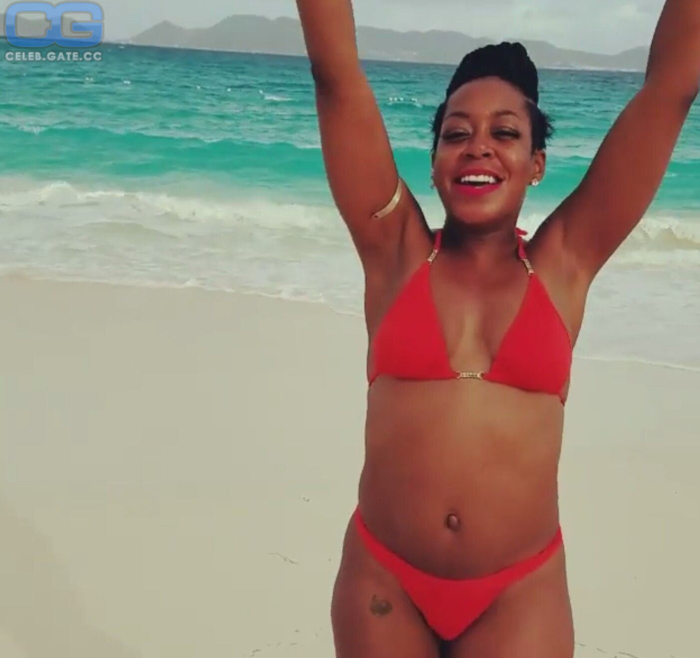 Tichina Arnold bikini