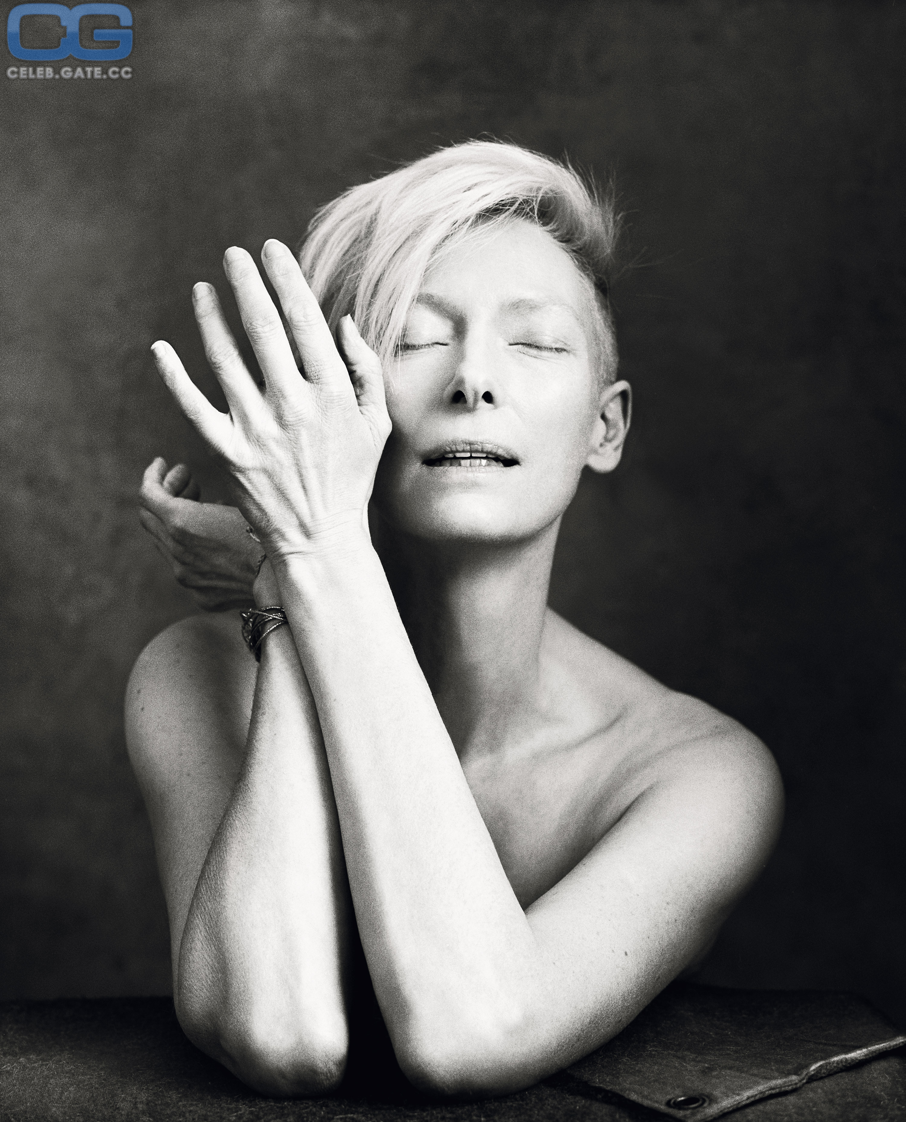 Tilda Swinton playboy