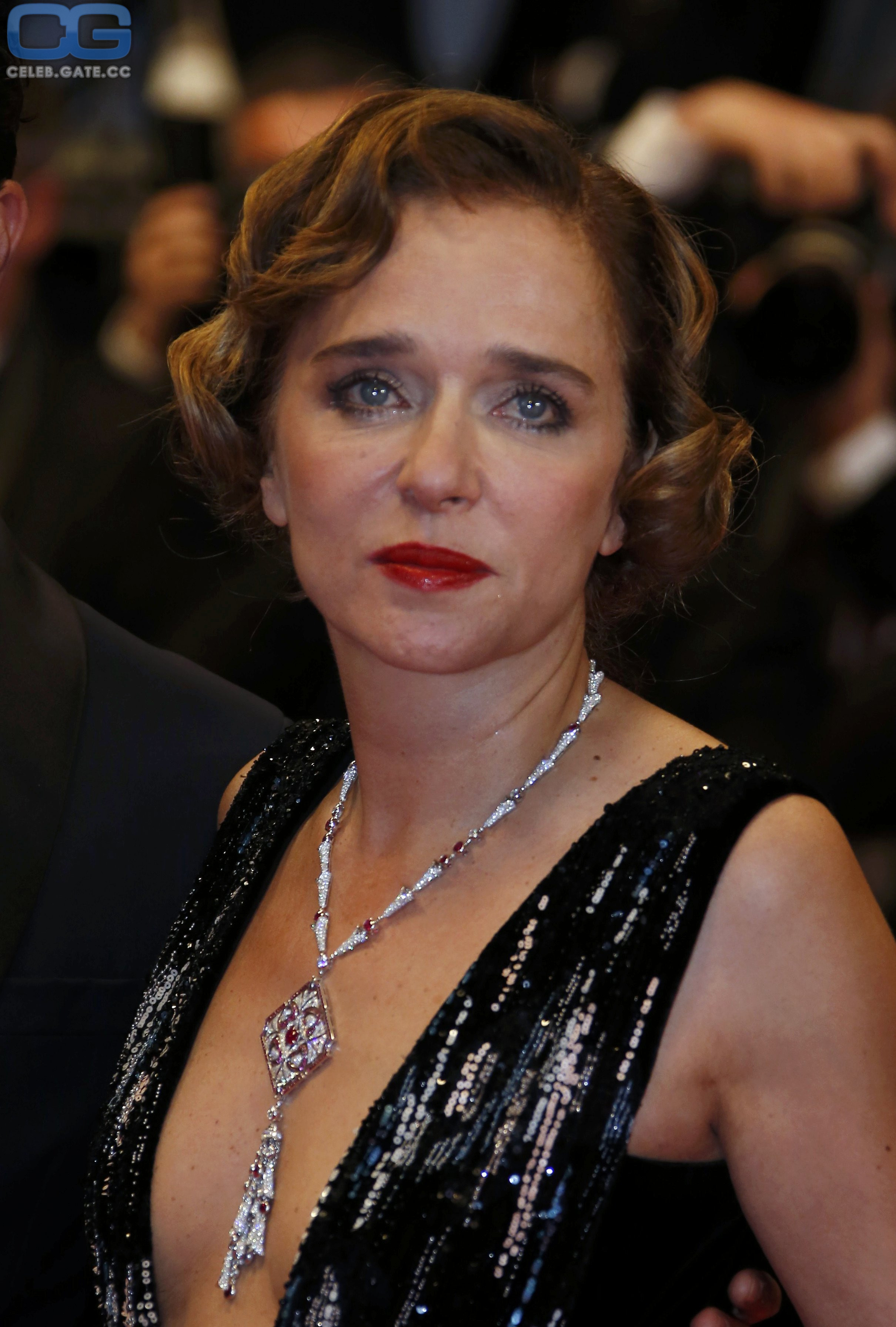 Valeria Golino cleavage