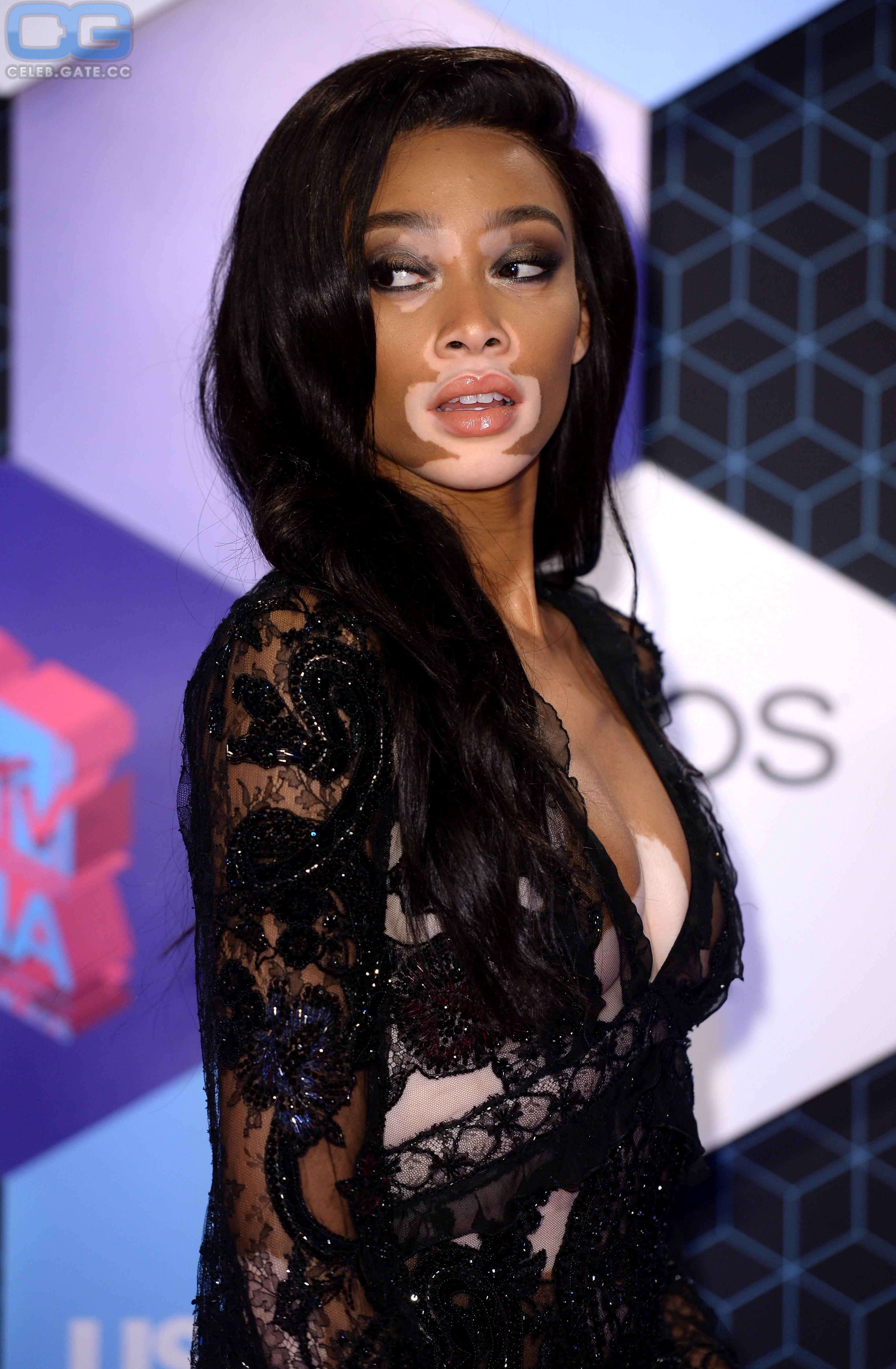 Winnie Harlow see through