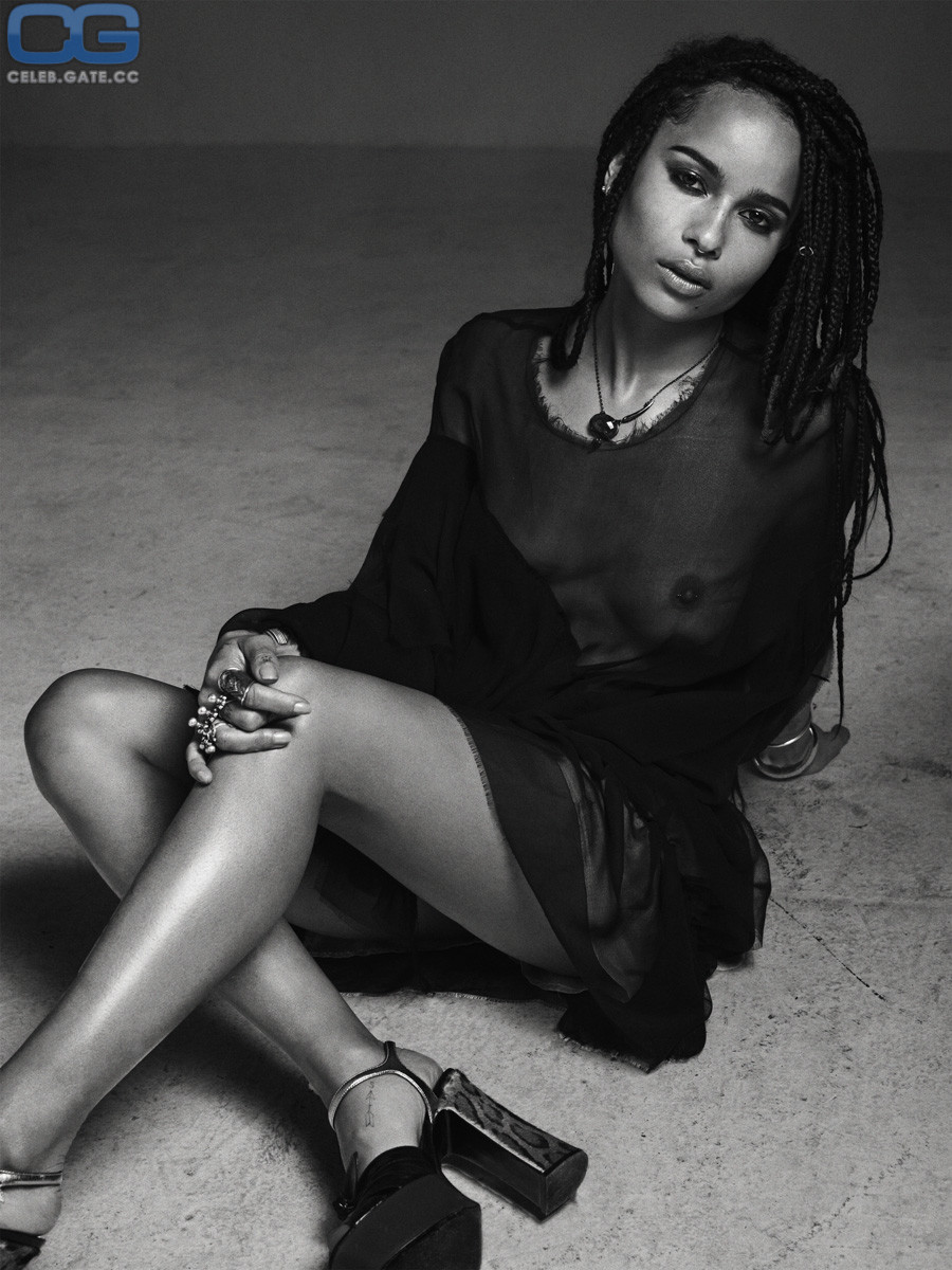 Zoe Kravitz see through